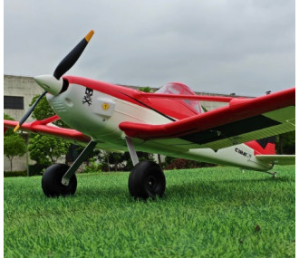 Velivolo Dynam Cessna 188 PNP rosso ca.1.50m