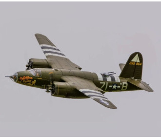 Avión Dynam B-26 Marauder PNP verde aprox 1.50.m