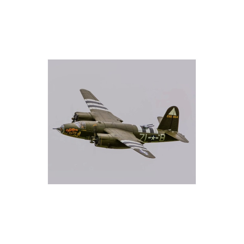 Avión Dynam B-26 Marauder PNP verde aprox 1.50.m