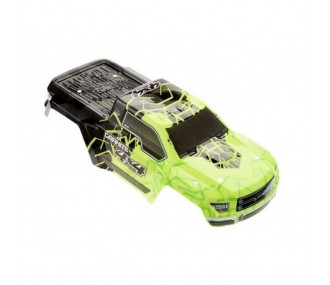 ARRMA AR402253 Painted/Decaled Body Green Granite 4x4 Mega