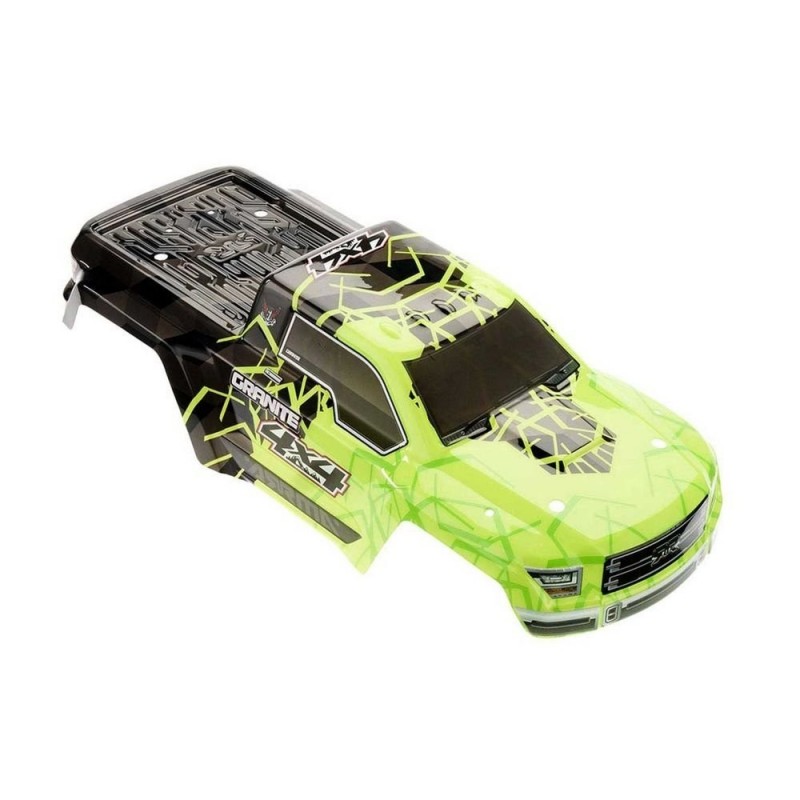 ARRMA AR402253 Painted/Decaled Body Green Granite 4x4 Mega