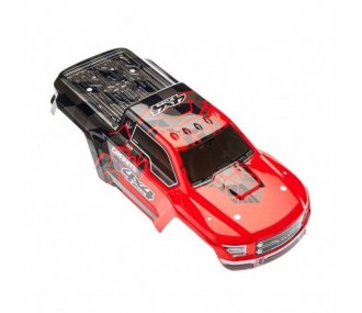 ARRMA AR402256 Painted Body with Decals Trim Red GRANITE 4x4 MEGA