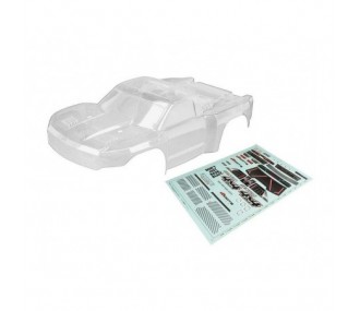 ARRMA AR402262 1/10 Clear Body with Decals Senton 4x4