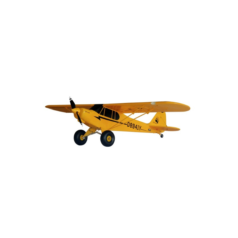 Avion Dynam Piper Super Cub 3S/4S STOL pour débutants, 1270 mm
