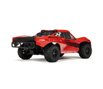1/10 FURY 2WD RTR à charbons Short Course Truck (avec batterie et chargeur) Rouge
