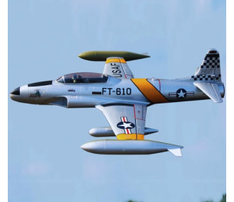 Avion Dynam T-33 Shooting Star F80, 6S 12 blade inrunner 70 mm EDF PNP