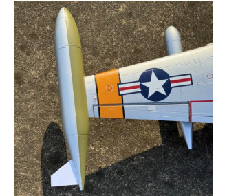 Avion Dynam T-33 Shooting Star F80, 6S 12 blade inrunner 70 mm EDF PNP