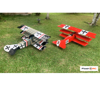 VQ Fokker Dr.1 25cc camouflage version