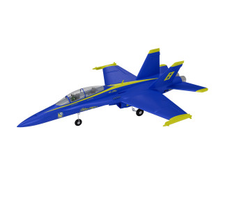 XFLY TWIN 40MM F-18 EDF 705MM JET Bleu 