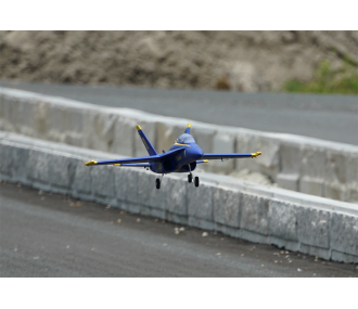 XFLY TWIN 40MM F-18 EDF 705MM JET Bleu 