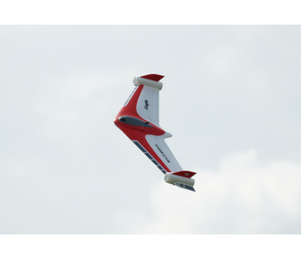 XFLY EAGLE 40mm EDF FLYING WING avec gyro - rouge 