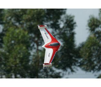 XFLY EAGLE 40mm EDF FLYING WING avec gyro - rouge 