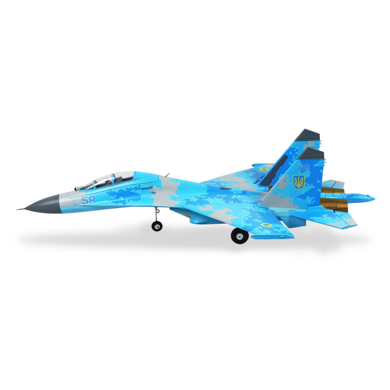 XFLY TWIN 50MM SU-27 EDF 750MM - Bleu camo 