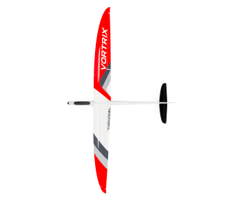 Motoplaneur Vortrix "XL" Topmodel Blanc, Red Neon, Gris carbon env. 2,5m
