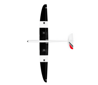 Motoplaneur Vortrix XL Topmodel Blanc, Red Neon, Gris carbon, noir, env. 2,5m