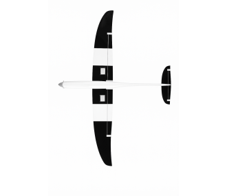 Planeur Vortrix "Mini" Topmodel Blanc, Vert, Bleu Rose, env. 1m