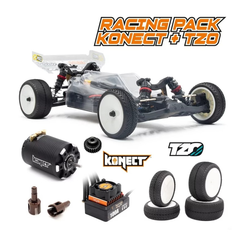Kit Buggy 1/10ème 2wd XMid version combo Race