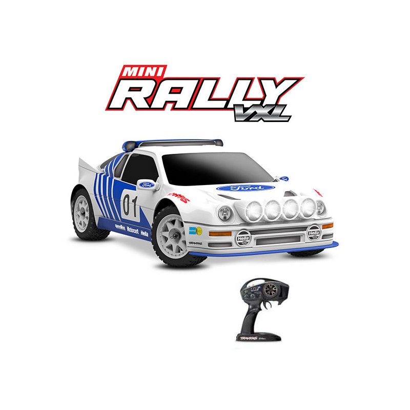 MINI RALLY VXL FORD RS200 TRAXXAS