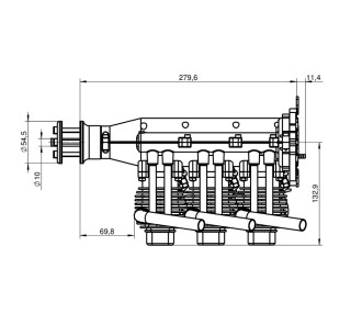 Moteur  ROTO 4t Essence 130 FSI