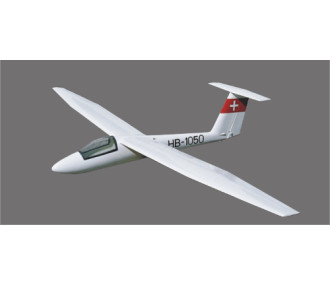 Pilatus B4 ARF 3.0m BLANC - Royal Model (ailes styro coffrés)