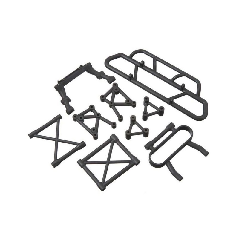 ARRMA AR320275 Composite Rear Bumper Set Senton