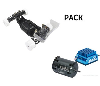 PACK Serpent Spyder SRX2 Gen3 Team 1/10 EP (SER500016) + combo LRP