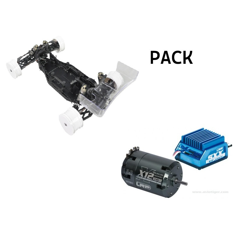 PACK Serpent Spyder SRX2 Gen3 Team 1/10 EP (SER500016) + combo LRP