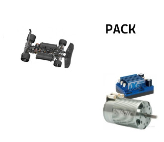 PACK Serpent Viper 990 evo 4wd 1/8 EP + combo LRP 2600kv