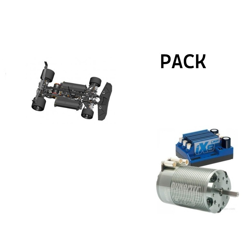 PACK Serpent Viper 990 evo 4wd 1/8 EP + combo LRP 2600kv