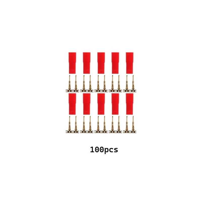 Amass connecteur JST BEC 100 prises mâles