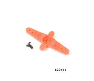 20x Palonniers double bras pour Servo KST (25 dents)