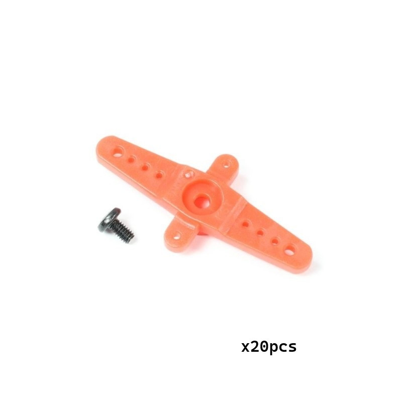 20x Palonniers double bras pour Servo KST (25 dents)