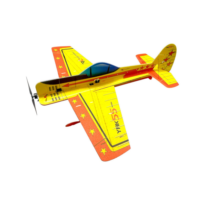 Yak 55 Indoor RC Factory : jaune