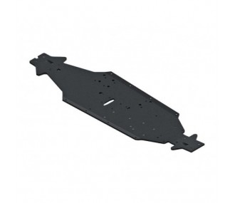 ARRMA AR320444 Chasis LWB Aluminio Negro Talion