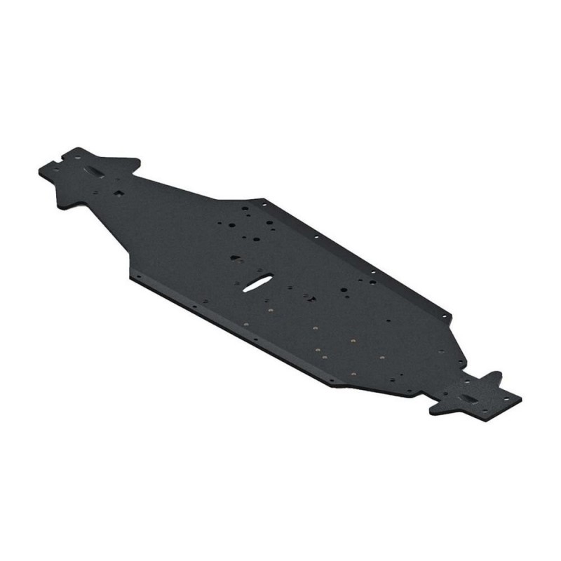 ARRMA AR320444 Chasis LWB Aluminio Negro Talion