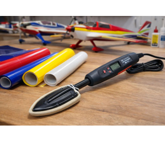 Plancha con termostato con LCD Prolux