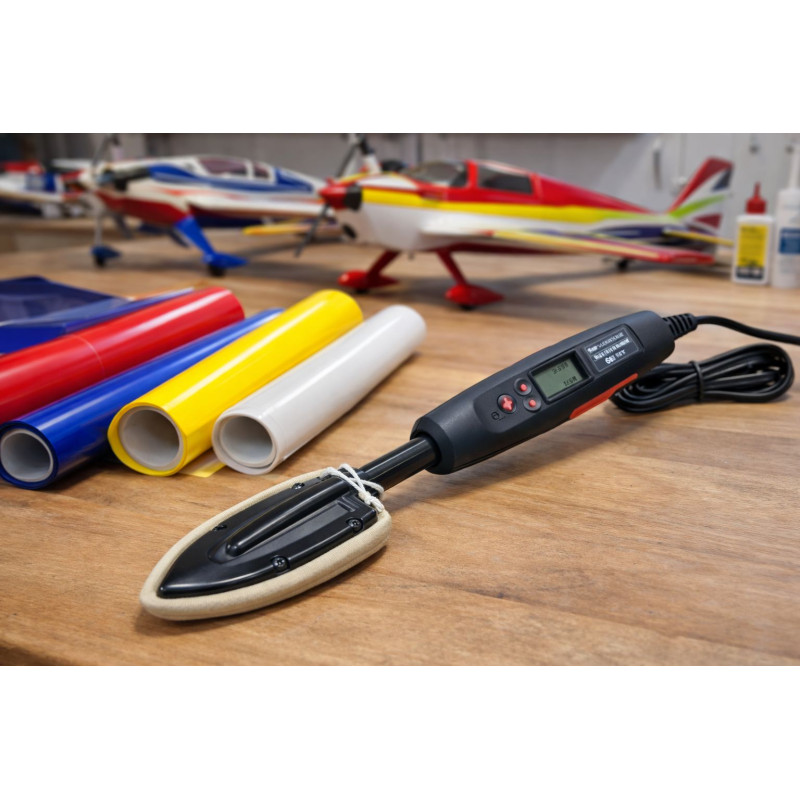 Plancha con termostato con LCD Prolux