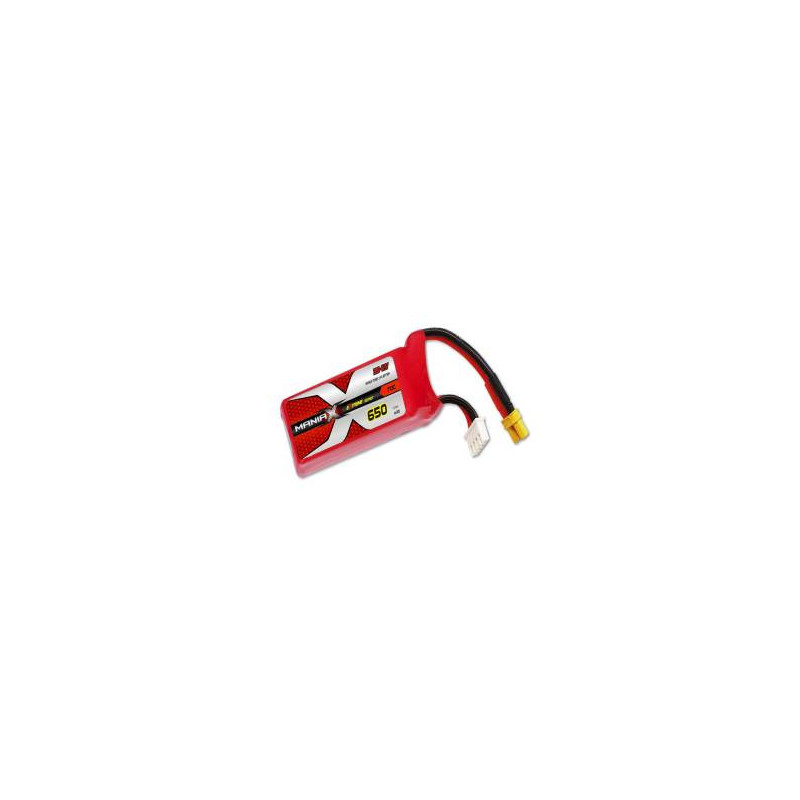 Batterie Maniax eXtreme lipo 11.1V 650mAh 70C (M2/logo200) 