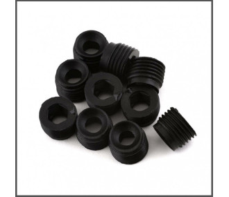 Serpent Adj nut pivotball 8.5mm nylon (10) SER803198 