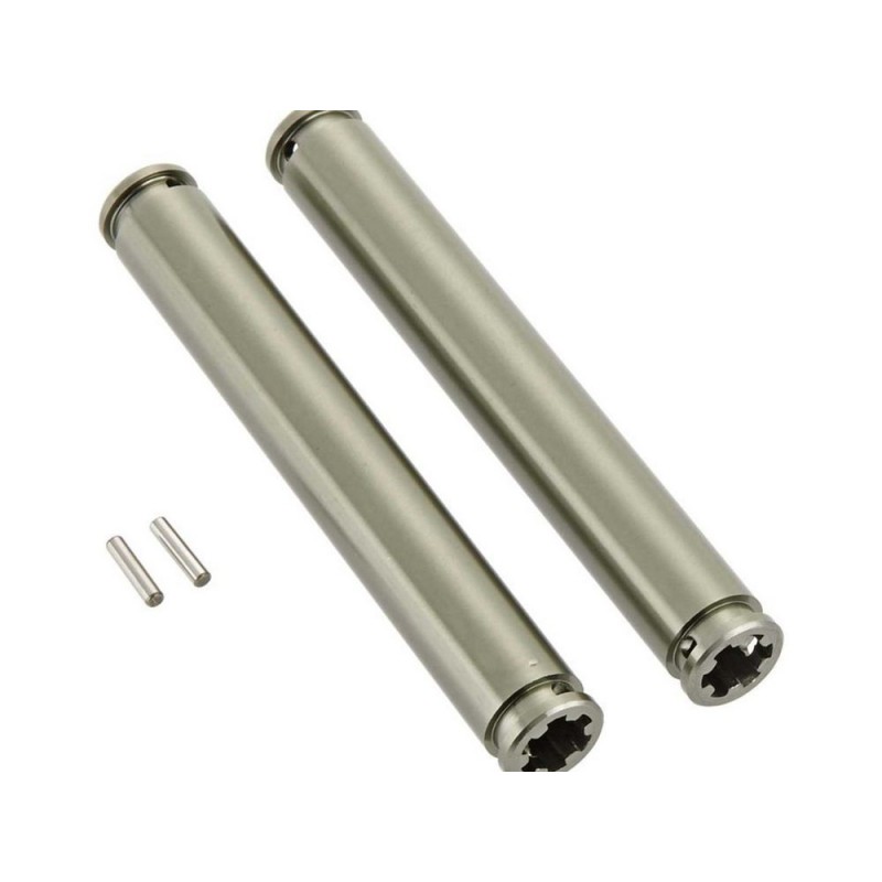 ARRMA AR310747 Slider Driveshaft 80mm Gun Metal (2)