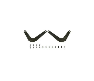 Serpent I Battery mount plate carbon set SRX8E (SER600951)