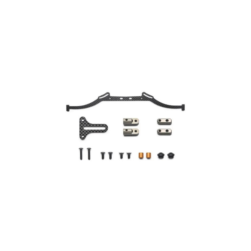 Serpent I support de carro carbon set S9XX (SER903845)