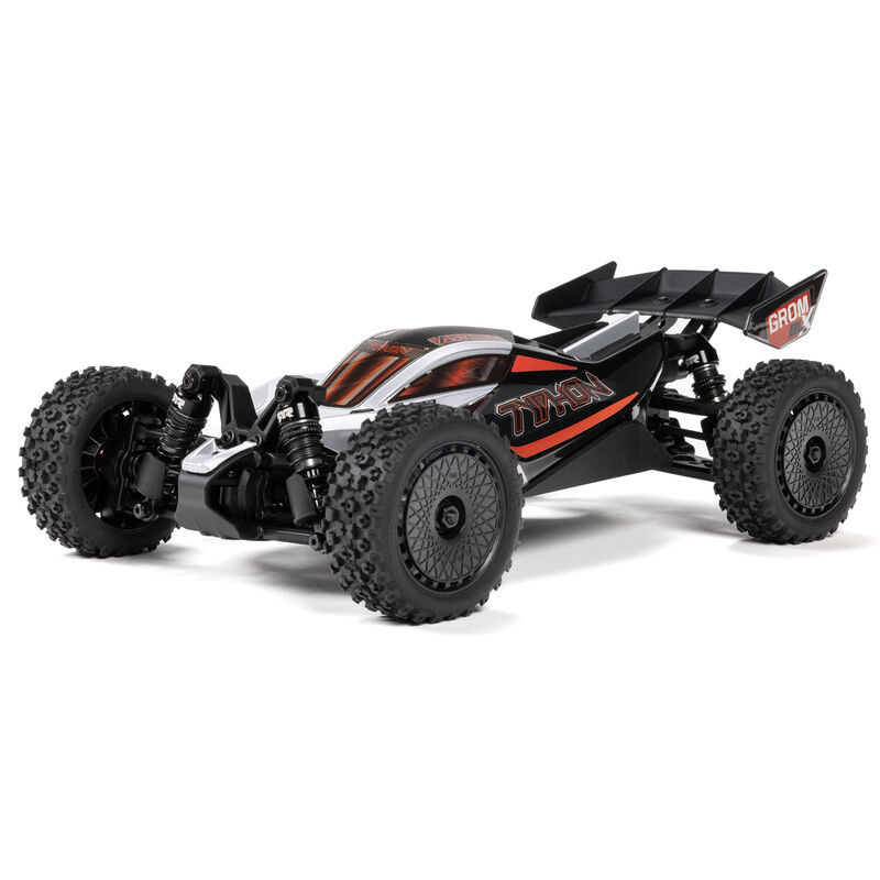 1/14 TYPHON GROM 223S DSC 4X4 RTR Brushless Buggy, argent
