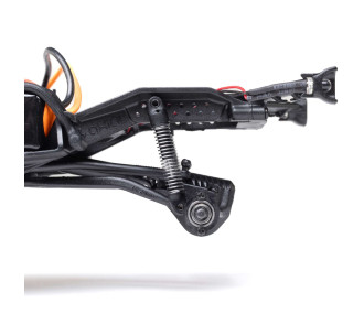 1/30 SCX30 Chevrolet K10 4X4 RTR Brushed Rock Crawler (Batterie & Chargeur inclus), noir