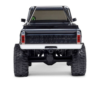 1/30 SCX30 Chevrolet K10 4X4 RTR Brushed Rock Crawler (Batterie & Chargeur inclus), noir