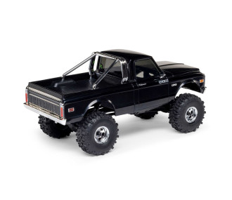 1/30 SCX30 Chevrolet K10 4X4 RTR Brushed Rock Crawler (Batterie & Chargeur inclus), noir