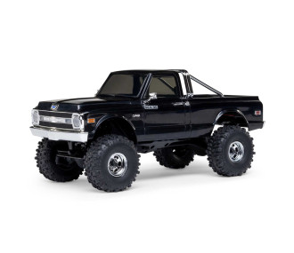 1/30 SCX30 Chevrolet K10 4X4 RTR Brushed Rock Crawler (Batterie & Chargeur inclus), noir