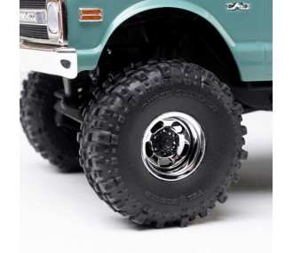 1/30 SCX30 Chevrolet K10 4X4 RTR Brushed Rock Crawler (Batterie & Chargeur), Vert