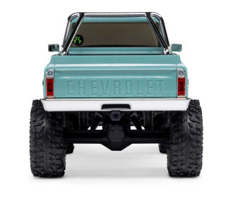 1/30 SCX30 Chevrolet K10 4X4 RTR Brushed Rock Crawler (Batterie & Chargeur), Vert