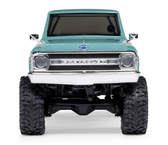 1/30 SCX30 Chevrolet K10 4X4 RTR Brushed Rock Crawler (Batterie & Chargeur), Vert